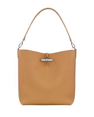 Le Roseau Leather Hobo Tote by LONGCHAMP