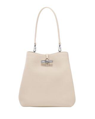 Le Roseau Leather Hobo Tote by LONGCHAMP