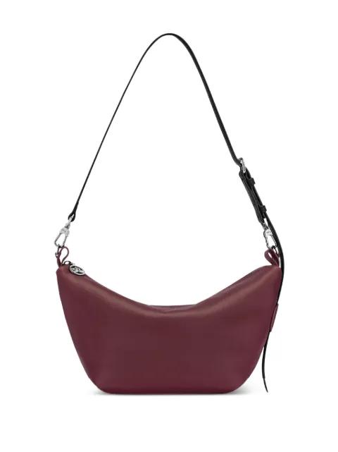 Le Slouchy leather shoulder bag by LONGCHAMP