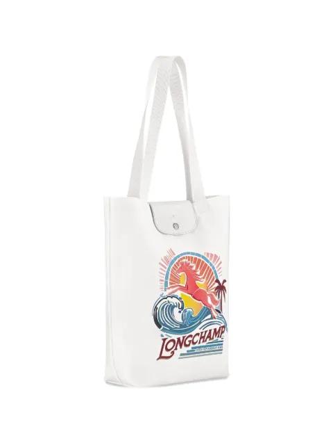 M Le Pliage graphic-print tote bag by LONGCHAMP