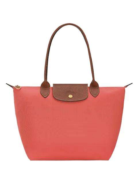medium Le Pliage grained tote bag by LONGCHAMP