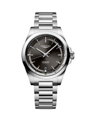 Conquest Sunray Black Watch by LONGINES