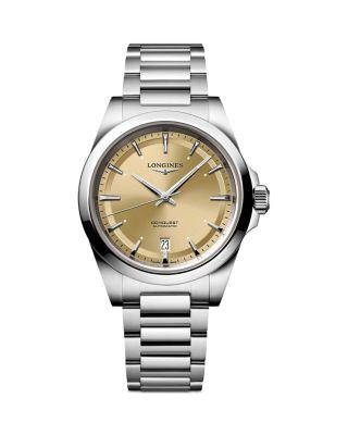 Conquest Sunray Champagne Watch by LONGINES