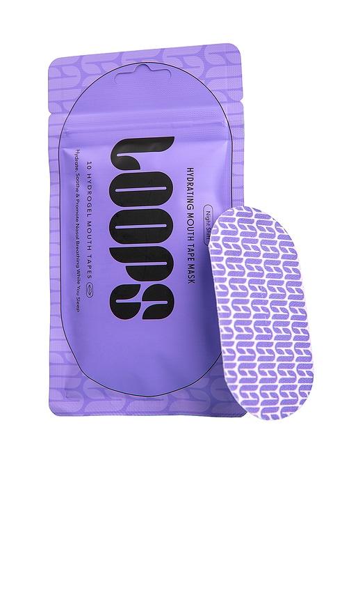 LOOPS Night Shift Hydrating Mouth Tape Mask 10 Pack in Beauty by LOOPS