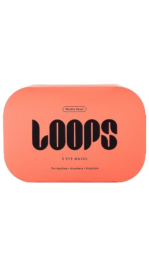LOOPS Weekly Reset Eye Mask 5 Pack in Beauty by LOOPS