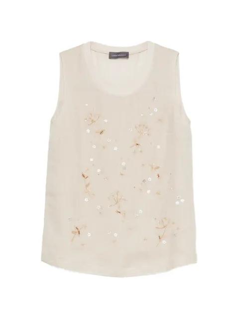 bead-embellishment top by LORENA ANTONIAZZI