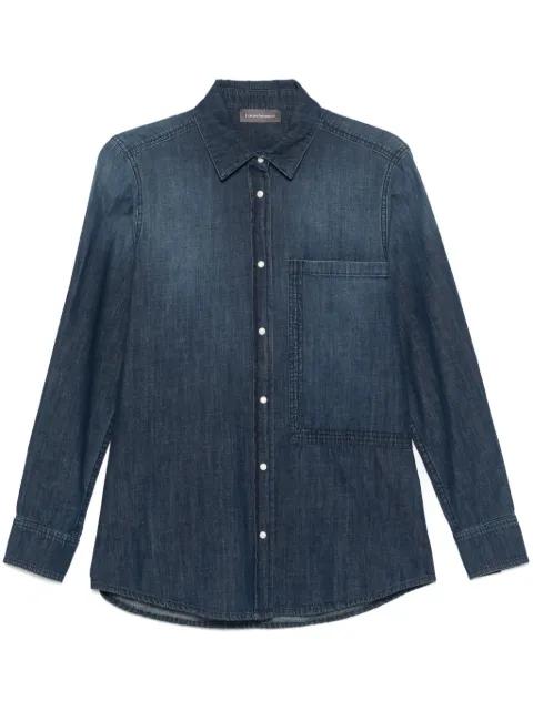 denim shirt by LORENA ANTONIAZZI