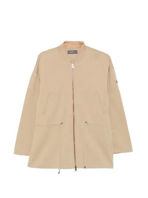 drawstring zip-up jacket by LORENA ANTONIAZZI