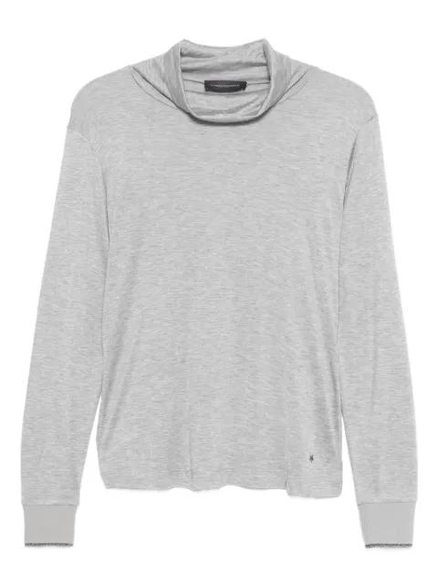 high-neck long-sleeve T-shirt by LORENA ANTONIAZZI