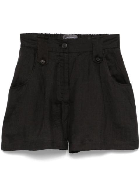 ramie shorts by LORENA ANTONIAZZI