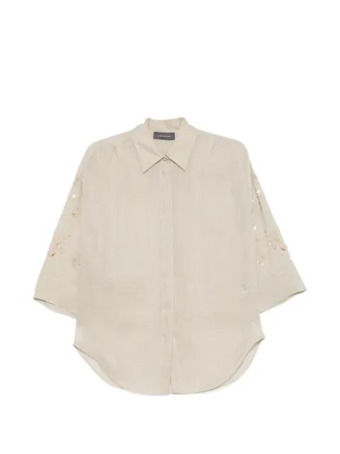 sequin-embellished shirt by LORENA ANTONIAZZI