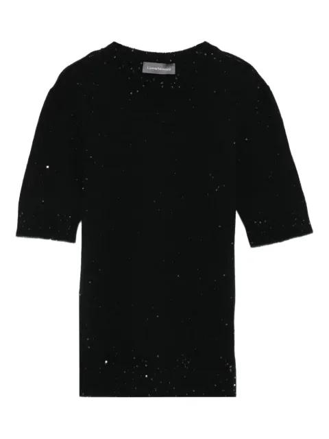 sequin-embellished top by LORENA ANTONIAZZI