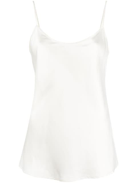 spaghetti-strap top by LORENA ANTONIAZZI