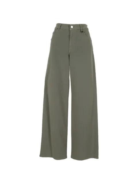 star-charm wide-leg trousers by LORENA ANTONIAZZI