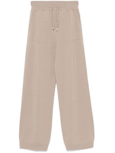 straight-leg drawstring sweatpants by LORENA ANTONIAZZI