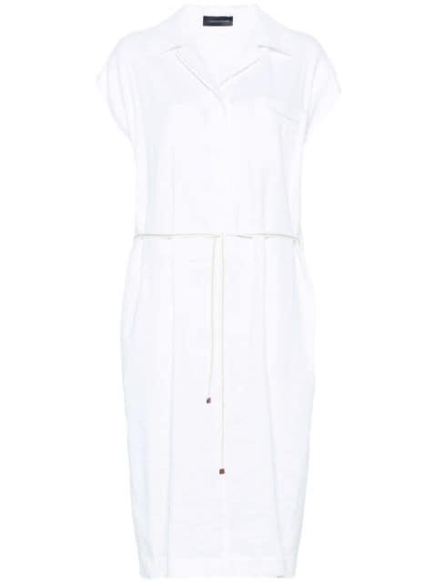 twill midi dress by LORENA ANTONIAZZI
