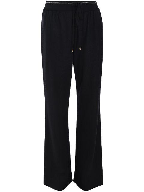 virgin wool track pants by LORENA ANTONIAZZI