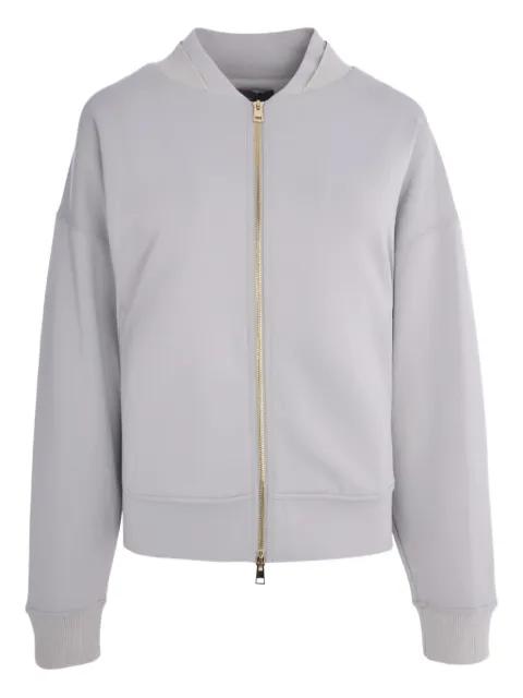 zip-fastening star-detail sweatshirt by LORENA ANTONIAZZI
