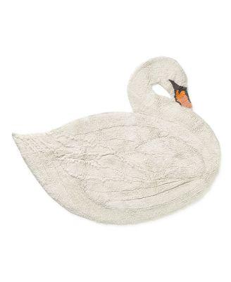 Lorena Canals Swan Lake Washable Swan Rug 3'11"x3'3" Area Rug by LORENA CANALS