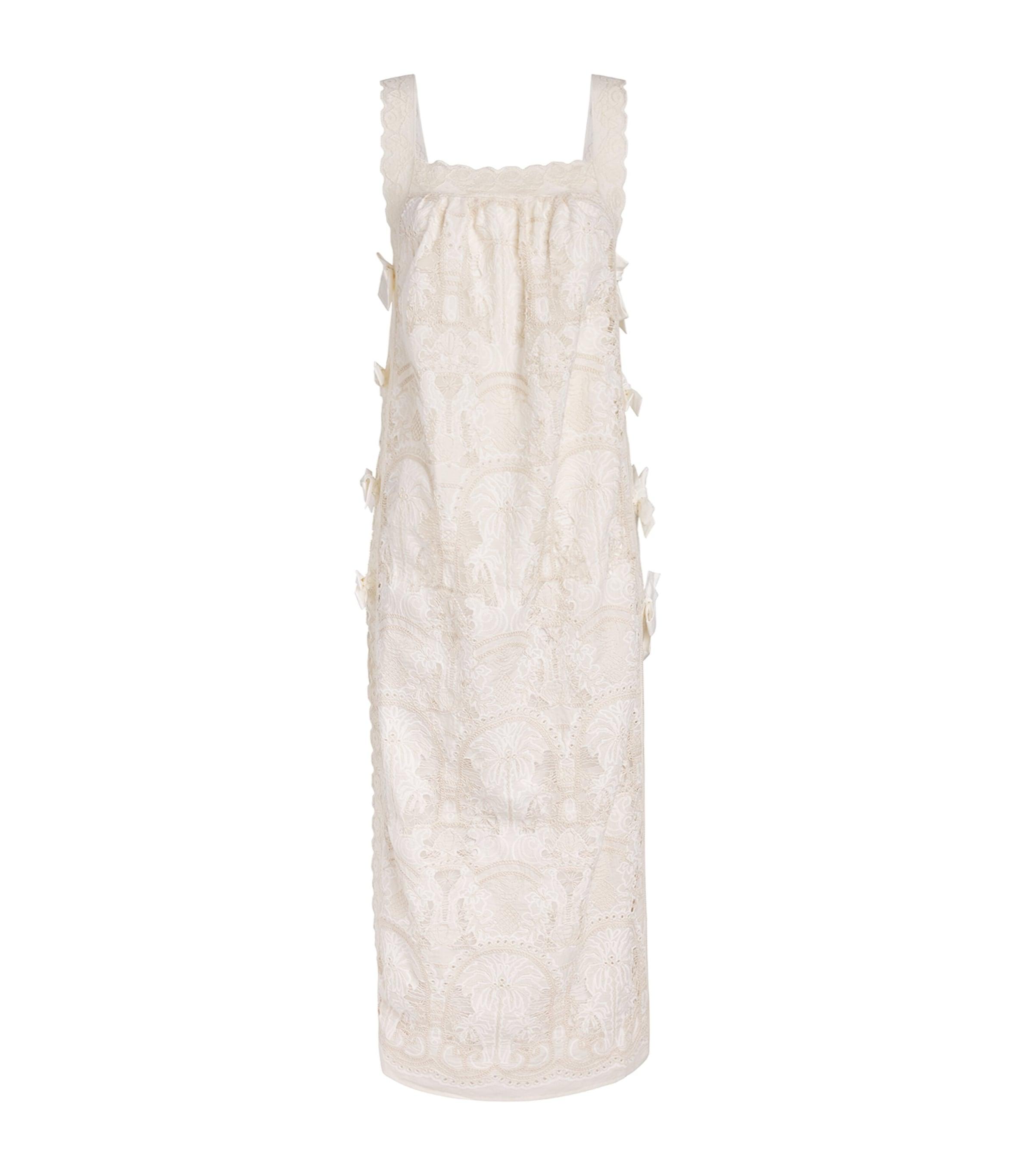 Loretta Caponi Cotton Fiocchini Nightdress by LORETTA CAPONI