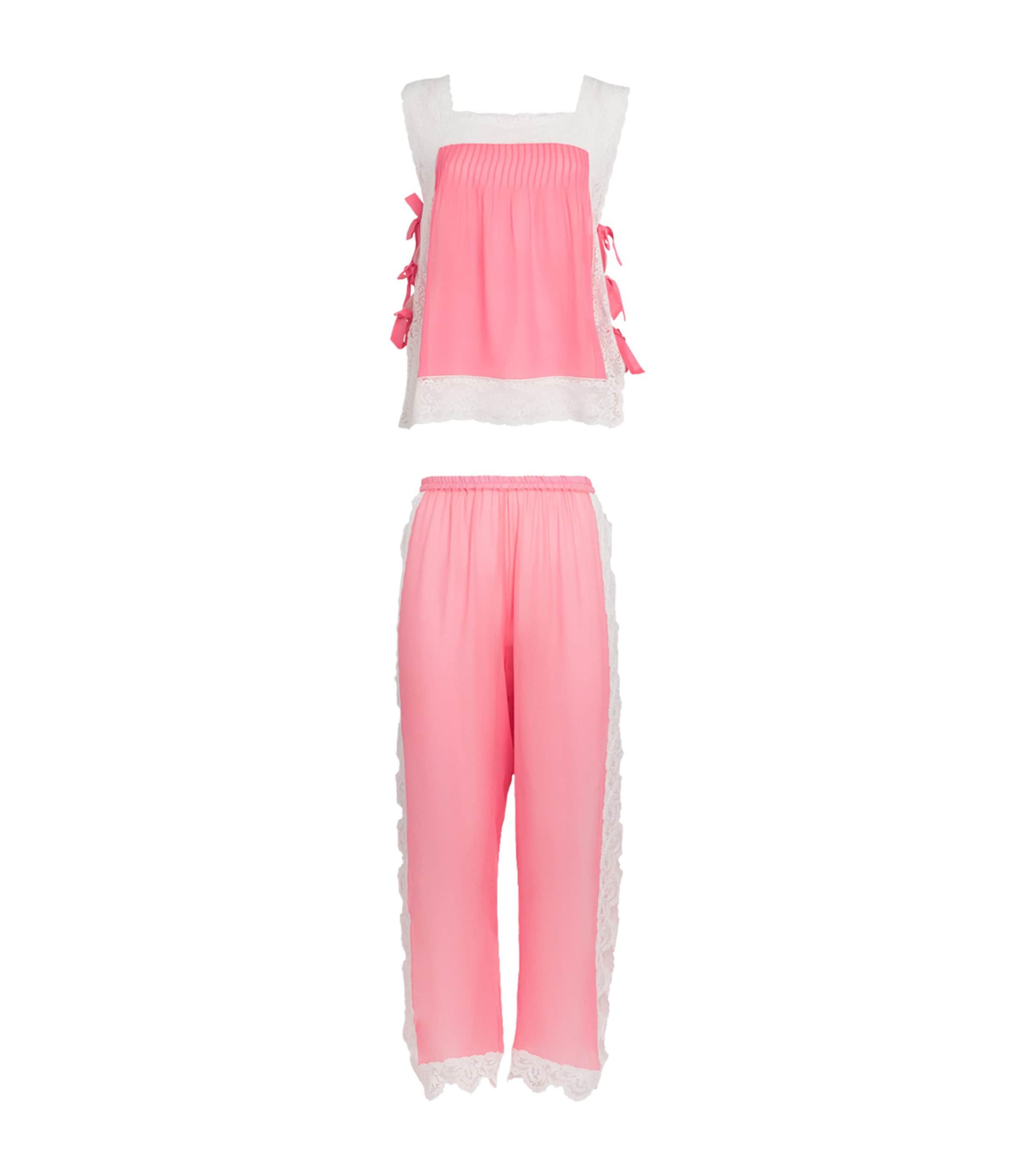 Loretta Caponi Silk Yasmin Trousers by LORETTA CAPONI