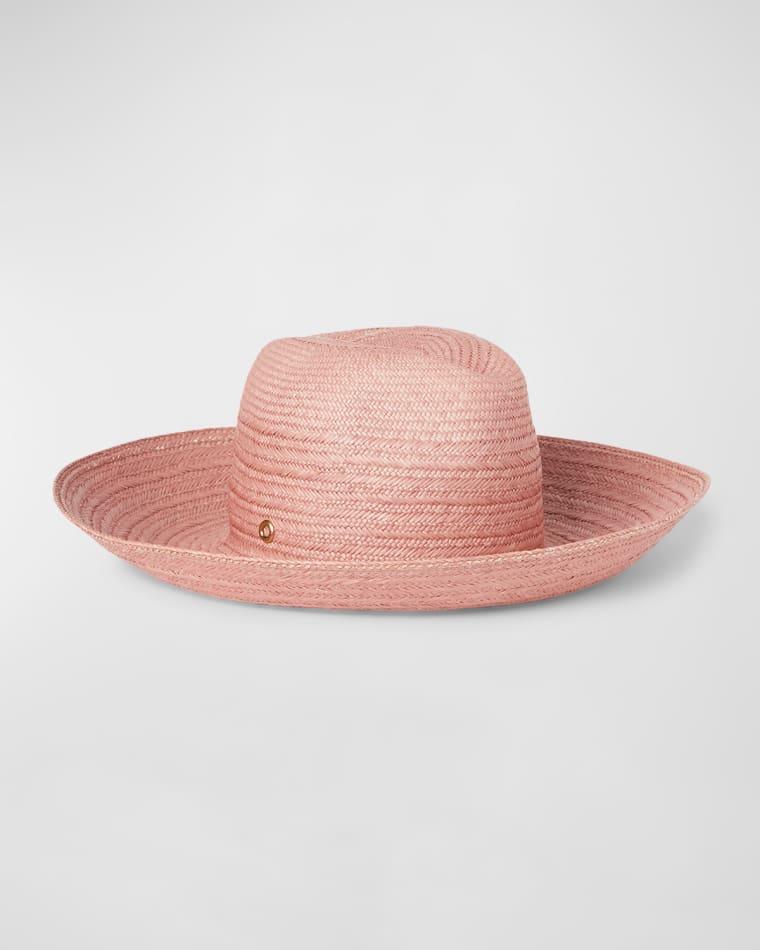 Akemi Straw Fedora by LORO PIANA