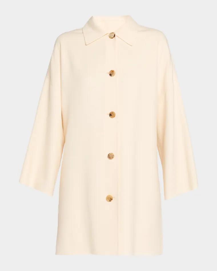 Anthony Single-Breasted Cashmere Coat by LORO PIANA