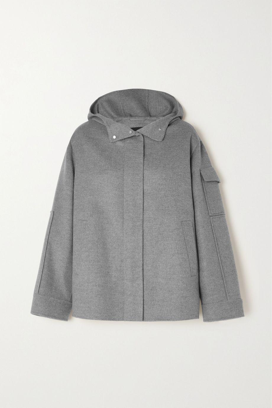 Cashmere hoodied jacket by LORO PIANA