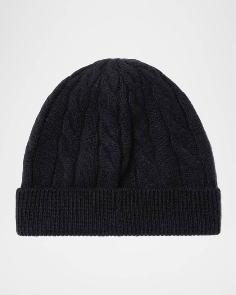 Cedar Cable-Knit Cashmere Beanie by LORO PIANA
