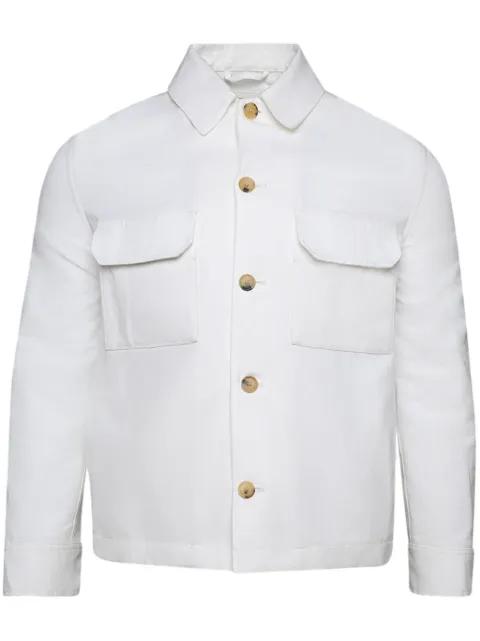 Daito cotton shirt jacket by LORO PIANA