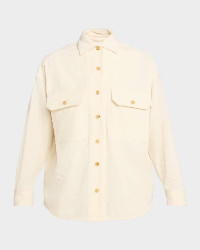 Darby Corduroy Shirt Jacket by LORO PIANA