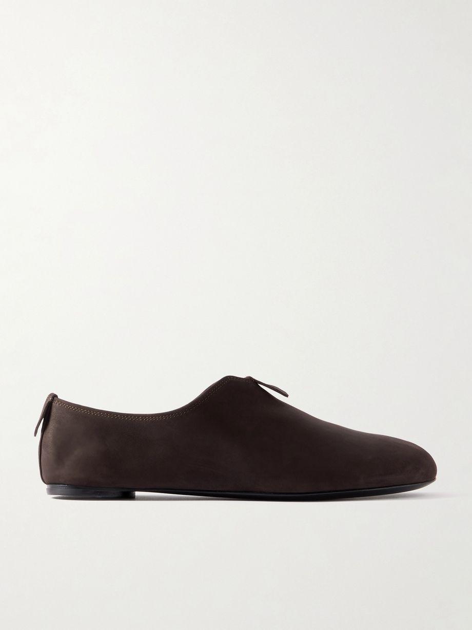 Floaty nubuck loafers by LORO PIANA