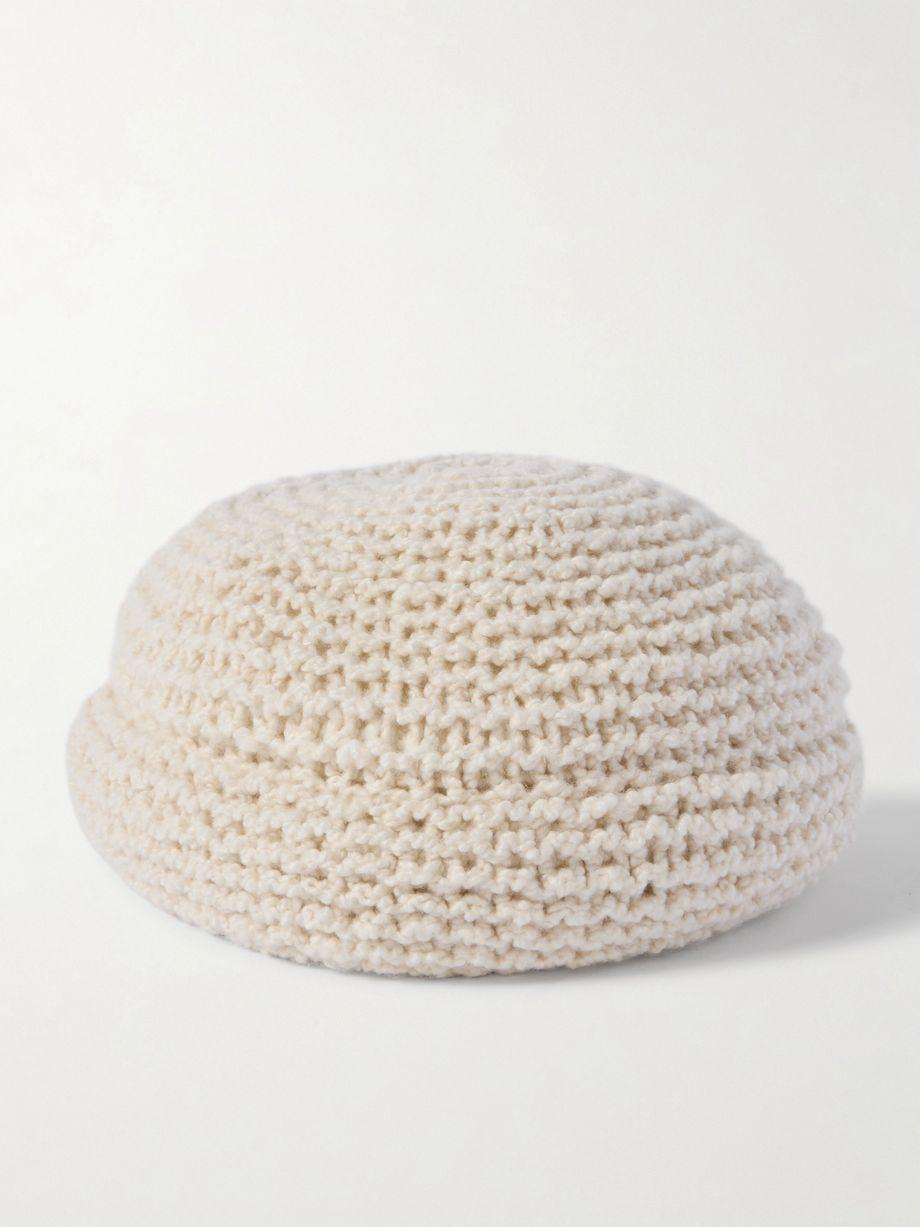 Folecchio cashmere and silk-blend beanie by LORO PIANA