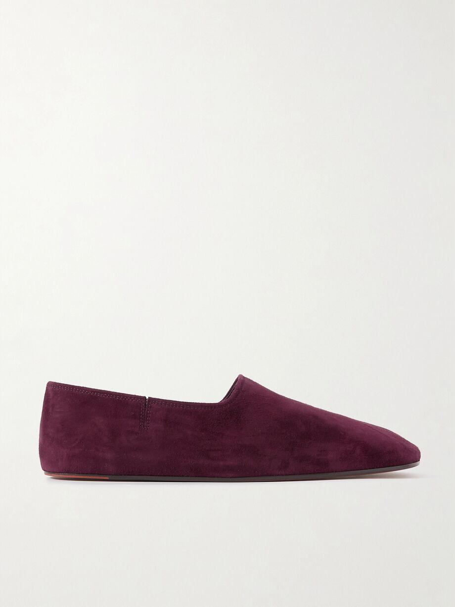 Gravina suede loafers by LORO PIANA