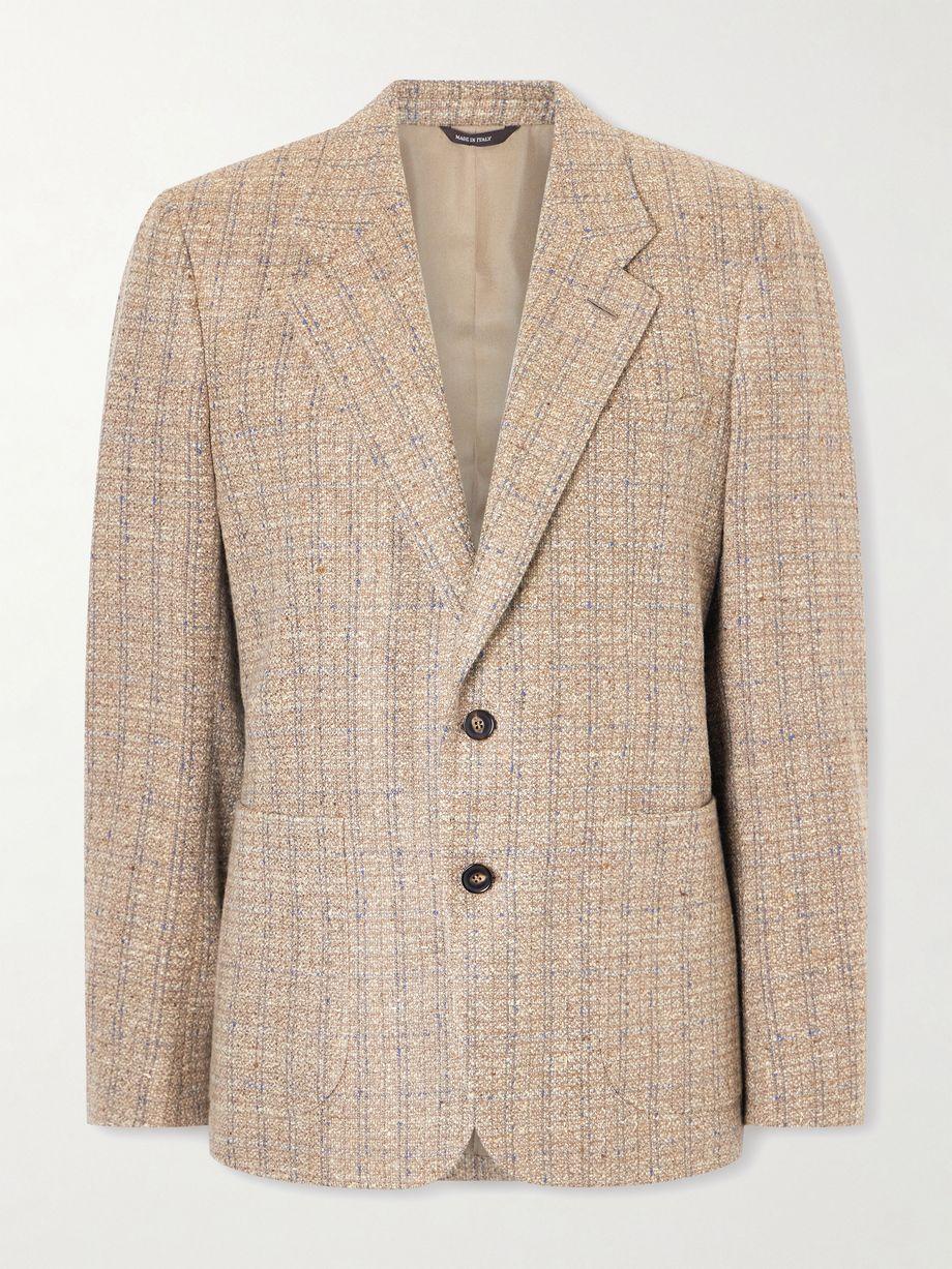 Hedland checked tweed blazer by LORO PIANA