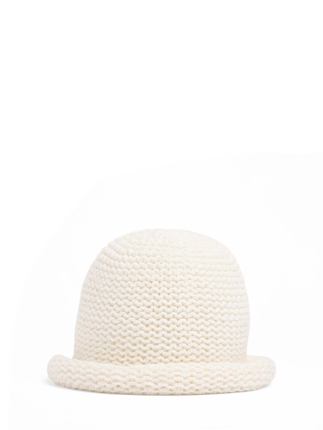 Hida Cloche Cotton Blend Hat by LORO PIANA