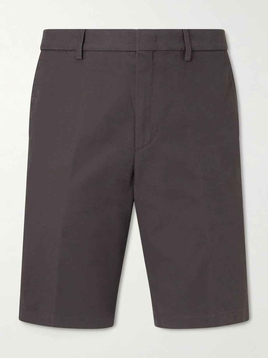 Jarno Straight-Leg Stretch-Cotton Bermuda Shorts by LORO PIANA