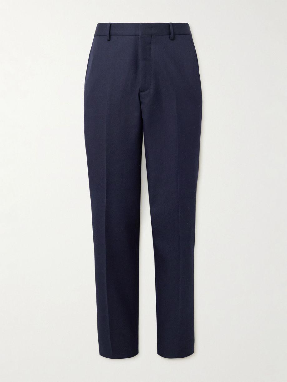 Jarno Straight-Leg Wool and Cotton-Blend Twill Trousers by LORO PIANA