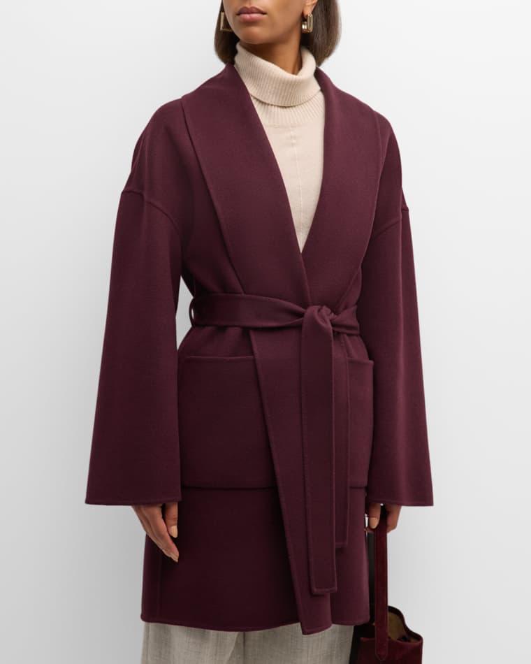 Jed Cashmere Single-Breasted Short Coat by LORO PIANA