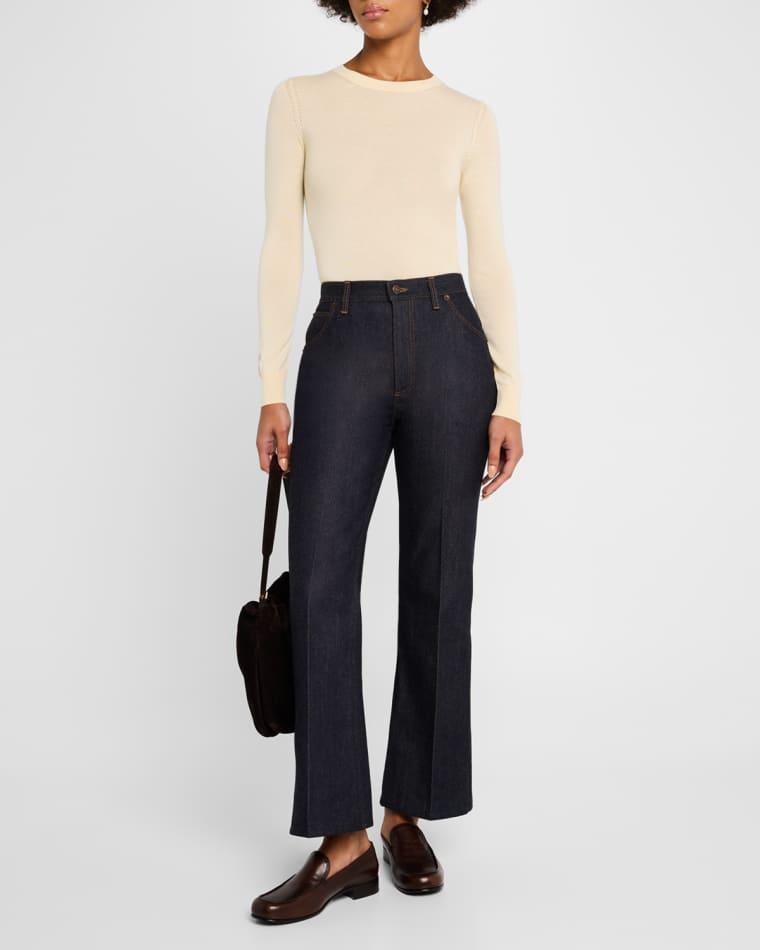 Long-Sleeve Cashmere Sweater by LORO PIANA