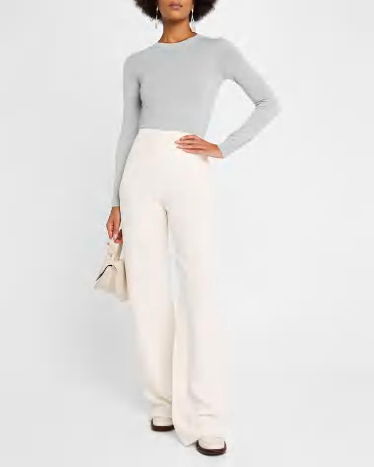 Long-Sleeve Cashmere Sweater by LORO PIANA