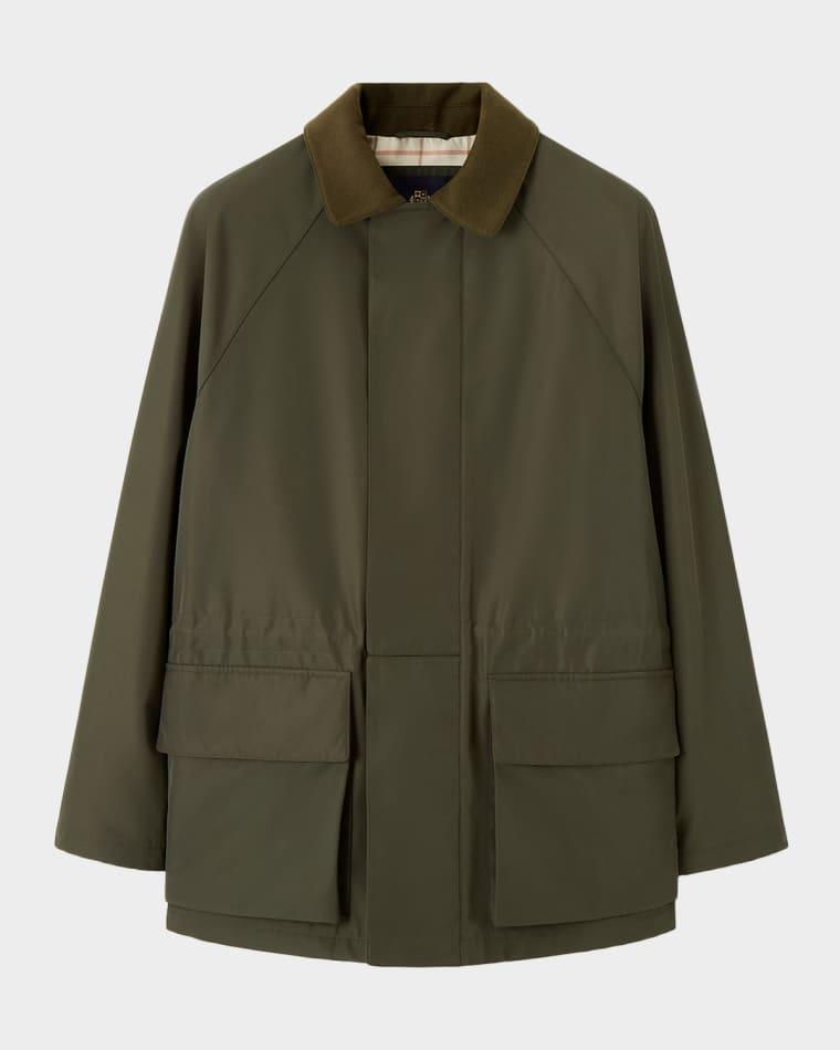 Men's Microfiber Storm System® Horsey Jacket by LORO PIANA