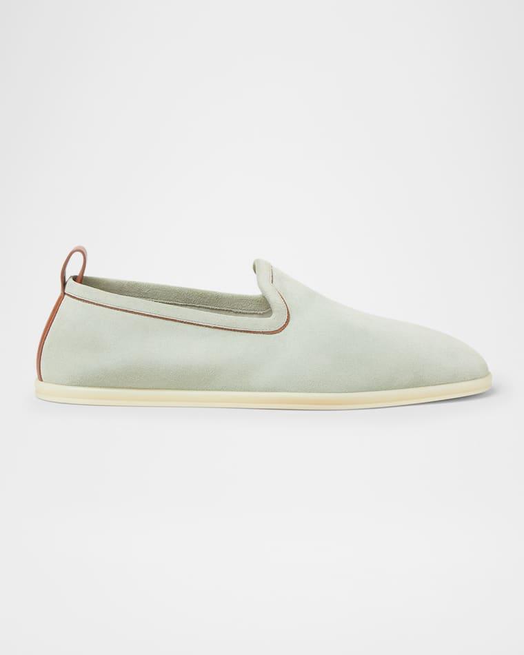 Men's Venice Walk Suede Loafers by LORO PIANA