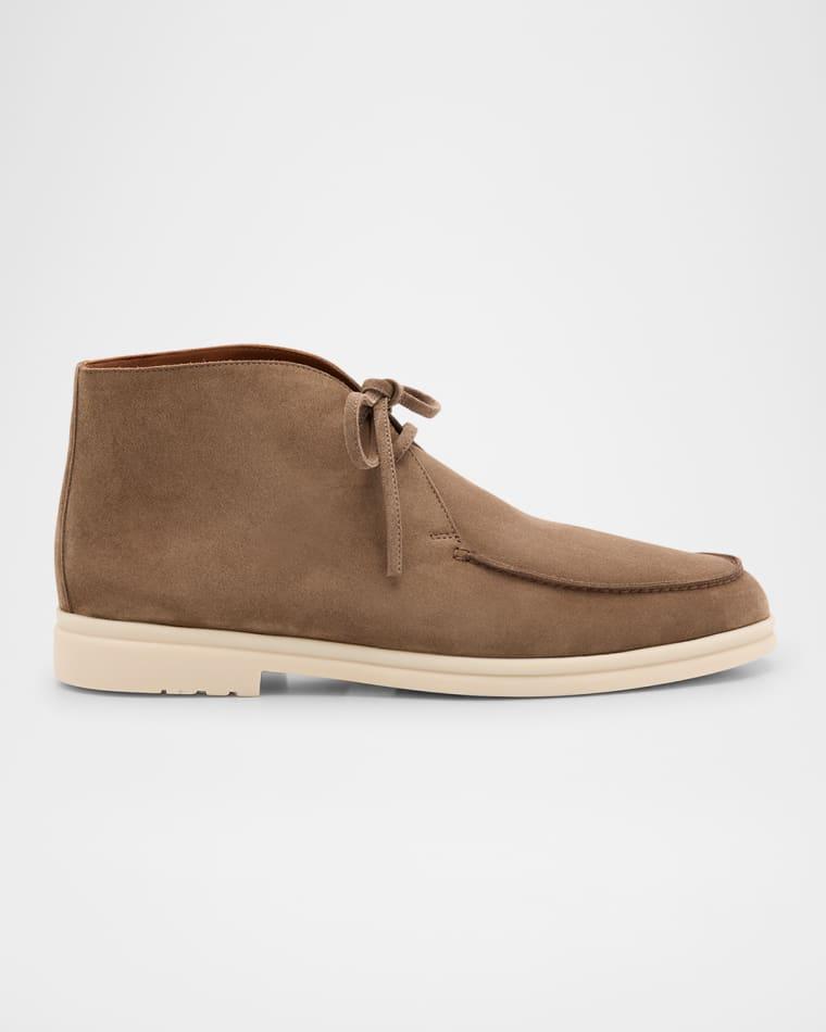 Men's Walk Suede Chukka Boots by LORO PIANA