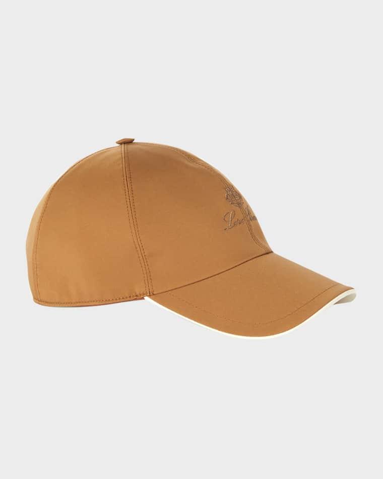Men's Water-Resistant 6-Panel Baseball Cap by LORO PIANA