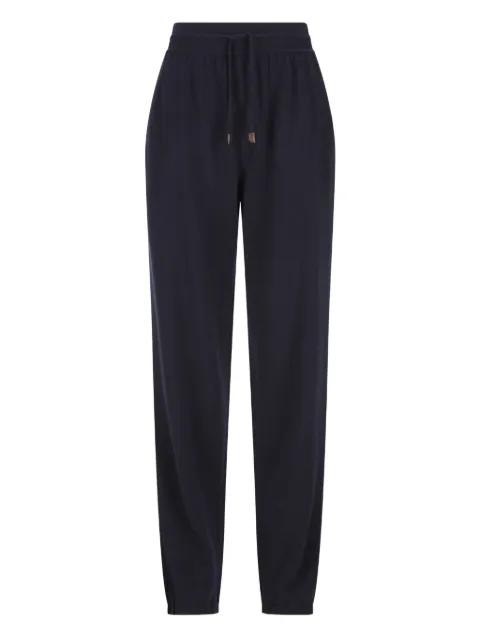 Merano drawstring elasticated-waistband track pants by LORO PIANA