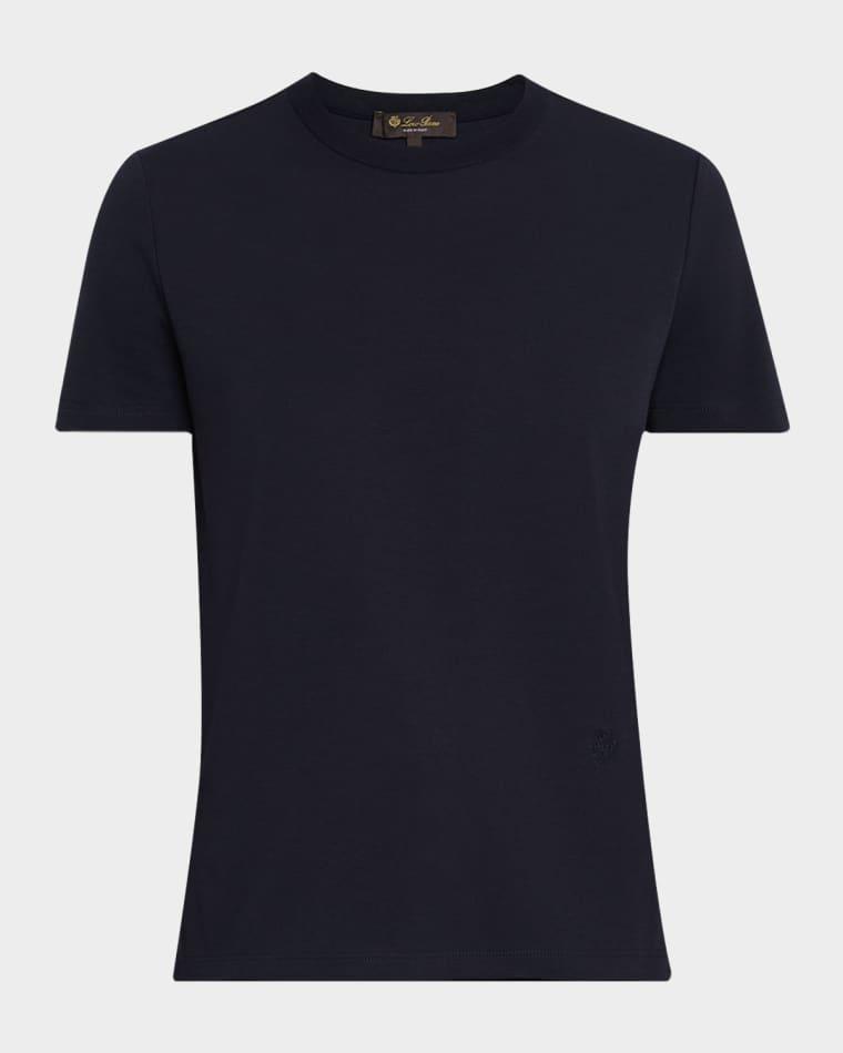 Neo Short-Sleeve Cotton T-Shirt by LORO PIANA