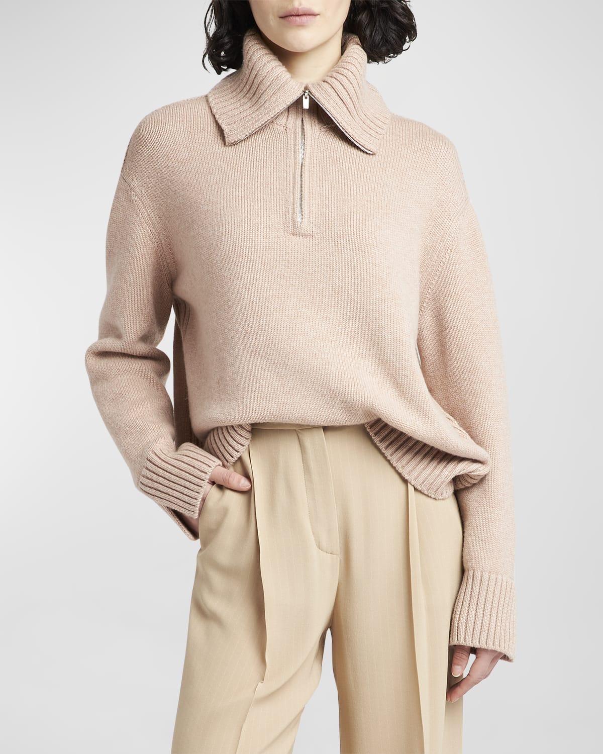Parksville Cashmere Quarter-Zip Sweater by LORO PIANA