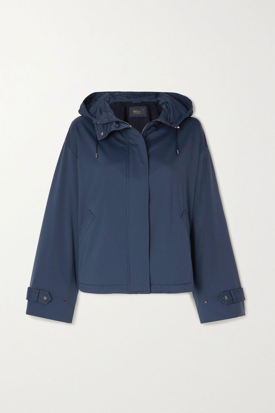 Shell hoodied jacket by LORO PIANA