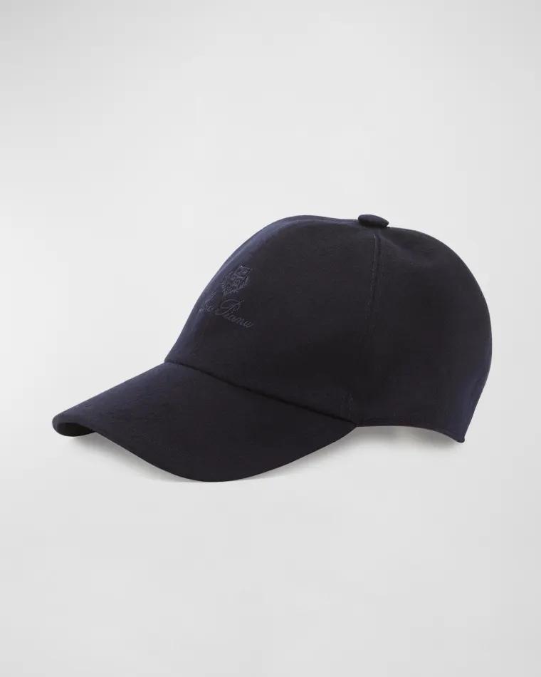 Storm System Cashmere Baseball Hat by LORO PIANA